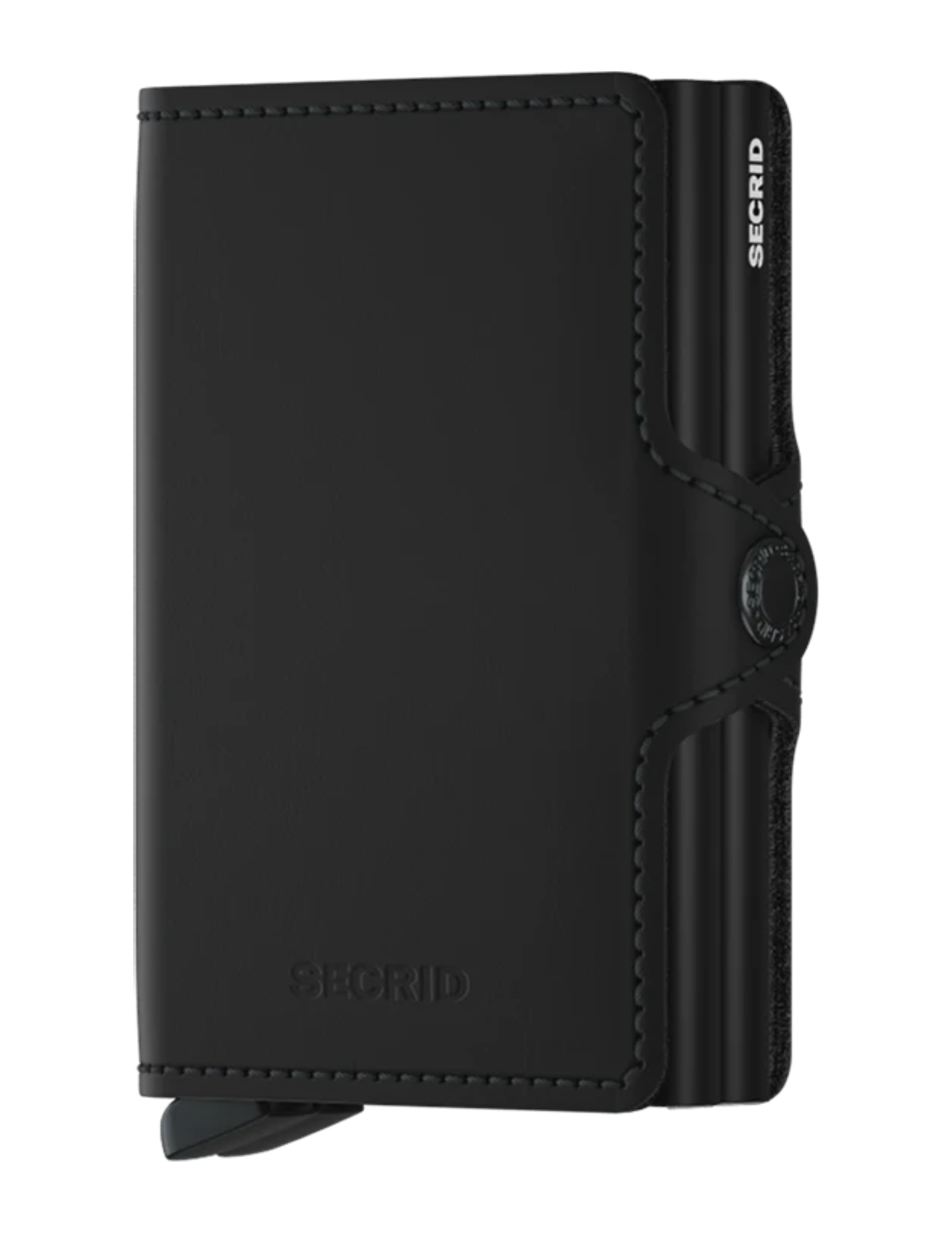 With two Cardprotectors to hold double the content, the Twinwallet carries up to 16 cards, banknotes and receipts, but remains compact in size. Together with its sturdy closure and exterior, to hold extra cards, banknotes and receipts, the Twinwallet holds much but remains compact in size.