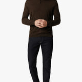 These jeans are made from the softest denim yet, that has a higher proportion of viscose and cotton for superior flexibility. Detailed with tonal hardware and contrast stitching, this mid-weight staple elevates any ensemble with its superior comfort, soft hand feel, and exceptional stretch.