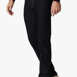These contemporary pants are designed in a tailored, straight leg silhouette. Detailed with tonal hardware and contrast stitching, this mid-weight staple elevates any ensemble with its superior comfort, soft hand feel, and exceptional stretch.