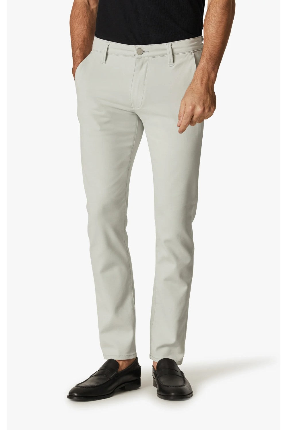 Designed For Comfort These timeless, slim trousers are made from a breathable and stretchy performance fabrication that’s as easy to lounge in as it is to wear for a night out. Finished in a contemporary neutral hue and carefully tailored to flatter every silhouette, this is an elevated closet staple that’s perfect for the man seeking a versatile pant for any occasion in life.