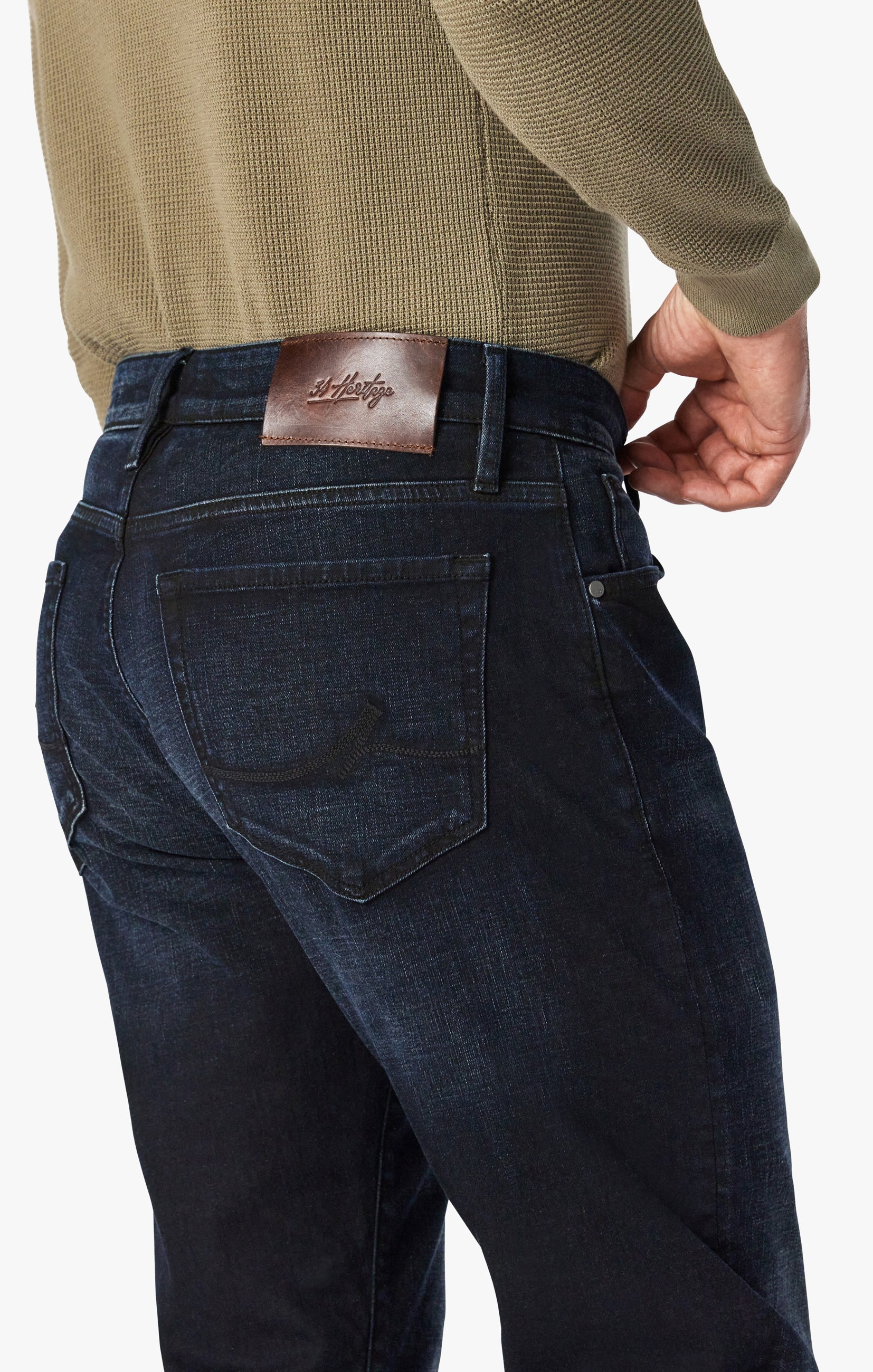 Your go-to jeans just got more sustainable with this pair made with stretchy organic and recycled fabric that looks like authentic, premium denim.