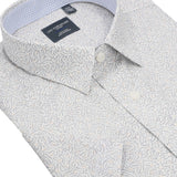 This Leo Chevalier Men's Short Sleeve is crafted from 100% cotton which provides excellent breathability and is non-iron for easy maintenance. The hidden button down collar and tall fit provide a tailored look for any occasion.