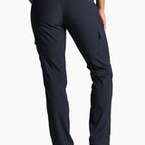 Featuring premium stretch and endless rebound, the lightweight TREKR Straight Pant delivers superior flexibility with a fit that never bags out. The pull-on waistband and external drawcord let you customize your fit while hidden snaps on thigh pockets secure essentials.