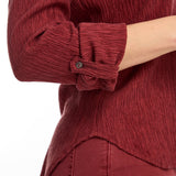 FDJ Long Sleeve Roll Up Crinkle Shirt