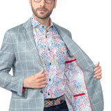 Experience the perfect blend of style and comfort with the 7 Downie St. PORTLAND Sport Jacket. This jacket is designed to keep you looking sharp while providing ultimate comfort for all your activities. Elevate your wardrobe with this must-have statement piece.