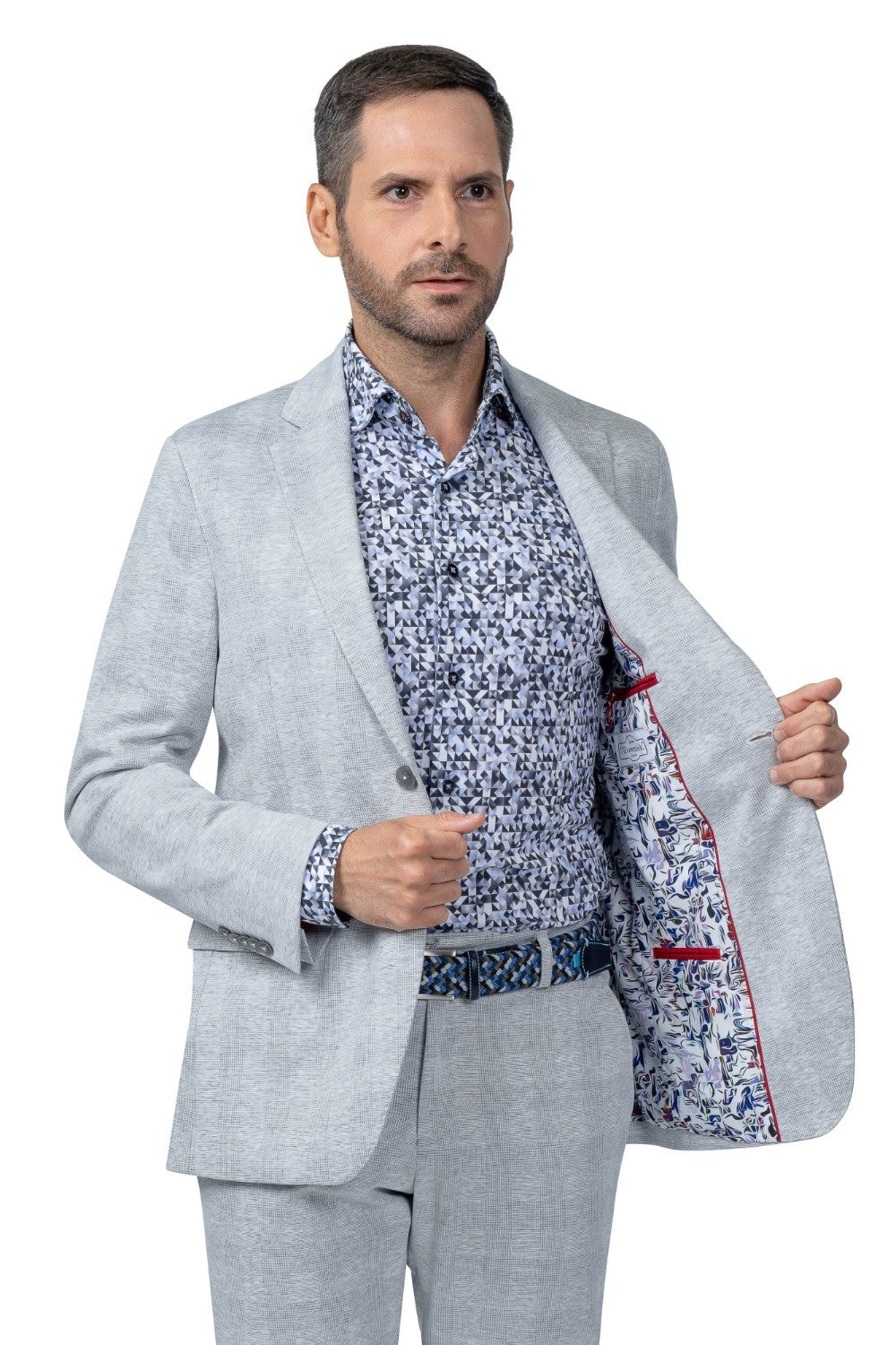 Introducing our 7 Downie St. NORFOLK Sport Jacket - the perfect combination of style and functionality! This jacket is designed to keep you looking sharp while providing comfort and versatility for any occasion. With its unique design and durable construction, it's sure to become your go-to choice for any sporty look. So why settle for ordinary when you can stand out with our 7 Downie St. NORFOLK Sport Jacket!