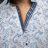 Shirt casual dress fashion for men 98% cotton and 2% Spandex for optimum comfort. Distinguish yourself with contrasting patterns and sophisticated details. Comfortable with premium stretch cotton fabric. 