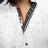 Shirt casual dress fashion for men 98% cotton and 2% Spandex for optimum comfort. Distinguish yourself with contrasting patterns and sophisticated details. Comfortable with premium stretch cotton fabric. 