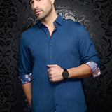 Made using a newly developed weaving technique, creating a revolutionary stretch fabric. Fresh fabric and 360° freedom of movement for unparalleled comfort.
This collection of stretch shirts, dressy and casual fashion. Allows you to stand out thanks to the contrasting patterns and sophisticated details. Comfortable with premium stretch cotton fabric.