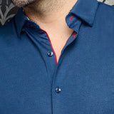 Made using a newly developed weaving technique, creating a revolutionary stretch fabric. Fresh fabric and 360° freedom of movement for unparalleled comfort.
This collection of stretch shirts, dressy and casual fashion. Allows you to stand out thanks to the contrasting patterns and sophisticated details. Comfortable with premium stretch cotton fabric.