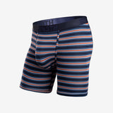 These luxury Boxer Briefs feature an ultra-soft, breathable, lightweight Tencel Modal that is sustainably sourced, guaranteed to stay smooth and keep you comfortably supported at all times.