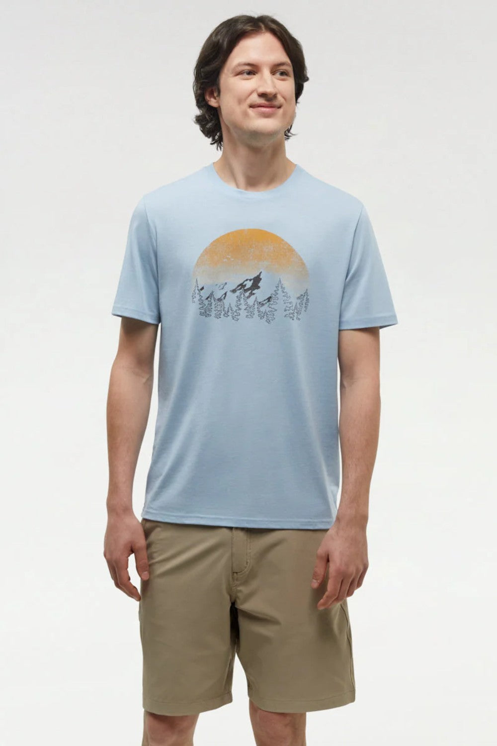 On the hunt for sustainable, vintage vibes? This sunset tee features a throwback graphic — and feels so soft you'll swear it's already broken in.