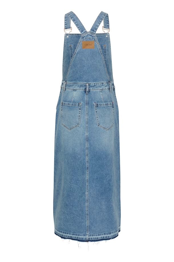 The denim dress is a classic choice, offering a flattering regular waist and ankle-length design. Featuring a sleeveless cut, it's crafted for a chic and effortless style. The material blend ensures durability and slight stretch for a fit that's tailored to you.