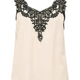 A basic wardrobe essential with an elevated look! The Cream Anna Top is a cami you’re sure to love – it features a classic colour and its comfortable, adjustable straps make it a top that's sure to win you over. Classy enough for a meeting, yet fun enough for drinks with friends? Yes please!