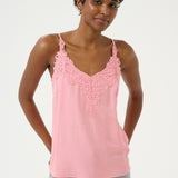 A basic wardrobe essential with an elevated look! The Cream Anna Top is a cami you’re sure to love – it features a classic colour and its comfortable, adjustable straps make it a top that's sure to win you over. Classy enough for a meeting, yet fun enough for drinks with friends? Yes please!