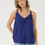 A basic wardrobe essential with an elevated look! The Cream Anna Top is a cami you’re sure to love – it features a classic colour and its comfortable, adjustable straps make it a top that's sure to win you over. Classy enough for a meeting, yet fun enough for drinks with friends? Yes please!