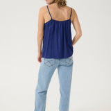 A basic wardrobe essential with an elevated look! The Cream Anna Top is a cami you’re sure to love – it features a classic colour and its comfortable, adjustable straps make it a top that's sure to win you over. Classy enough for a meeting, yet fun enough for drinks with friends? Yes please!