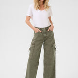 Cream Melanie Cargo Trouser Pant