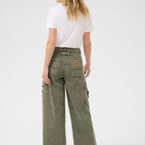 Cream Melanie Cargo Trouser Pant