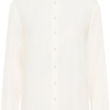 White shirt on a white background