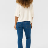 Our Cream Sillar Knit Bolero is back by popular demand! Made from 100% cotton, this cardigan makes layering easy and stylish. Perfect for any occasion, it's a must-have for your wardrobe.