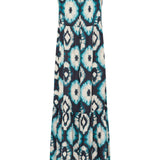 Expertly crafted for comfort and style, the Cream Tiah Dress is the perfect addition to your summer wardrobe. Featuring a maxi length and a stunning Aqua Tie Dye pattern, this dress will make you stand out in any crowd. The adjustable spaghetti straps ensure a perfect fit for any body type. Experience the ultimate blend of fashion and functionality with the Cream Tiah Dress.