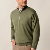 Our perennial best-seller, this plaited cotton-blend quarter-zip is the universal layer that packs a punch when it comes to unbeatable softness, versatility and style.