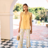 FDJ Printed Olivia Wide Ankle