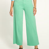 Introducing the FDJ Olivia Wide Ankle pants, designed to elevate your everyday style with its pintuck detailing and frayed bottom. These jeans are perfect for adding a touch of sophistication and edge to any outfit. Get ready to stand out from the crowd and make a statement with the FDJ Olivia Wide Ankle jeans!
