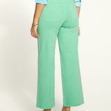 Introducing the FDJ Olivia Wide Ankle pants, designed to elevate your everyday style with its pintuck detailing and frayed bottom. These jeans are perfect for adding a touch of sophistication and edge to any outfit. Get ready to stand out from the crowd and make a statement with the FDJ Olivia Wide Ankle jeans!