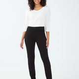 No wardrobe is complete without spectacular black jeans! For women with slimmer curves, consider our super-flattering Suzanne Onyx Denim. Available in petite.