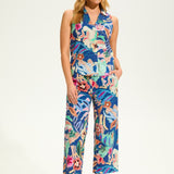 Get ready to bloom with the FDJ Eyelet Pull-On Crop Wide Leg! Made with 100% cotton, these pants offer comfort and style. The eye-catching floral design adds a pop of colour to any outfit, making you stand out from the crowd. Perfect for those looking for a playful touch to their wardrobe.