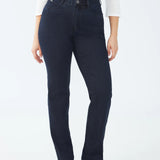 FDJ Supreme Denim Peggy Straight Leg in PETITE Pleasant Wash