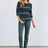 This FDJ Ruched Side Top features comfortable 3/4 sleeves and a casual design, making it an easy choice for everyday wear. The ruched detailing on the side adds a flattering touch, enhancing your silhouette while keeping you comfortable throughout the day.