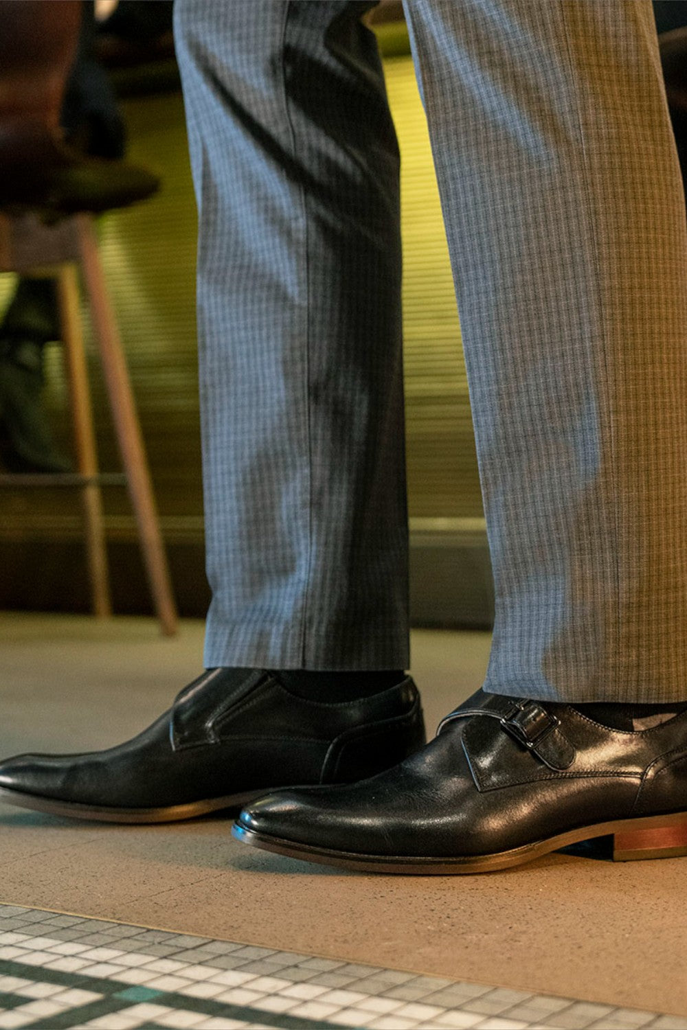 The Florsheim Sorrento Plain Toe Single Monk Strap features a rich leather upper with an elegant buckle and a sleek silhouette. The convenience of a slip on is further enhanced by the comfort of its fully cushioned leather covered footbed and soft leather linings.
