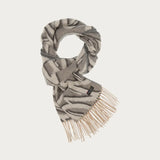 So cute: With the FRAAS cashmink scarf with heart and LOVE design, you'll be warmly wrapped up on cold winter days and will definitely be in a good mood. The scarf is 35 x 200 cm and can be combined with a casual jeans look or an elegant business outfit. The cashmink material, FRAAS' specialty, guarantees a pleasant wearing experience: soft, beautifully warm and gentle on the skin.