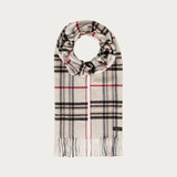 We love the cashmink scarf with the famous FRAAS check! The extra soft woven scarf keeps you warm and is also ideal for allergy sufferers because it contains no animal hair. Cashmink is made from high-quality polyacrylic fibers and is elaborately processed and refined at FRAAS. The 35 x 200 cm scarf with the striking check pattern - also known as FRAAS Plaid - is MADE IN GERMANY and Oeko-Tex certified. It rounds off any outfit, whether sporty, casual or elegant.