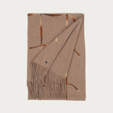Elegant accessory for the cold season: The stole with window pane check perfects every outfit. Thanks to the sophisticated colour change in the stripes, it looks as if the yarn is shimmering. Combine the scarf with an elegant blazer, a winter coat or a sweater and jeans. With its 65 x 195 cm, the FRAAS stole can do anything and always looks good.