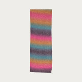 Eye-catching: the cosy knitted scarf with ombré colour gradient attracts everyone's attention. With the 35 x 180 cm scarf, cool temperatures are no longer a problem. Off you go on your next walk or shopping trip!