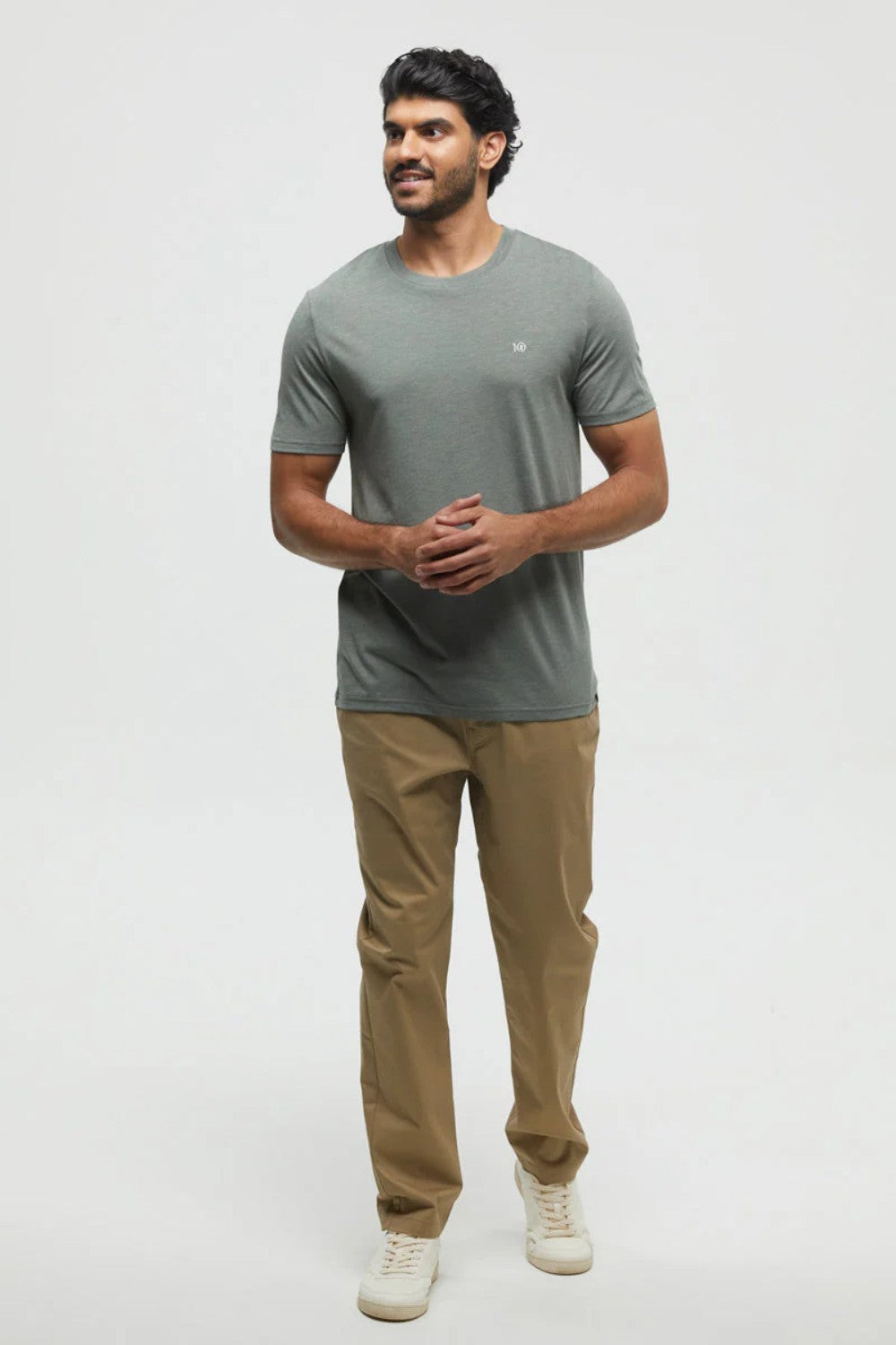 Lightweight, super soft and comfortable, this jersey tee is your perfect easy-to-wear go-to for all your adventures, big or small.