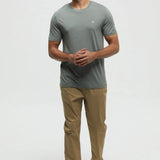 Lightweight, super soft and comfortable, this jersey tee is your perfect easy-to-wear go-to for all your adventures, big or small.