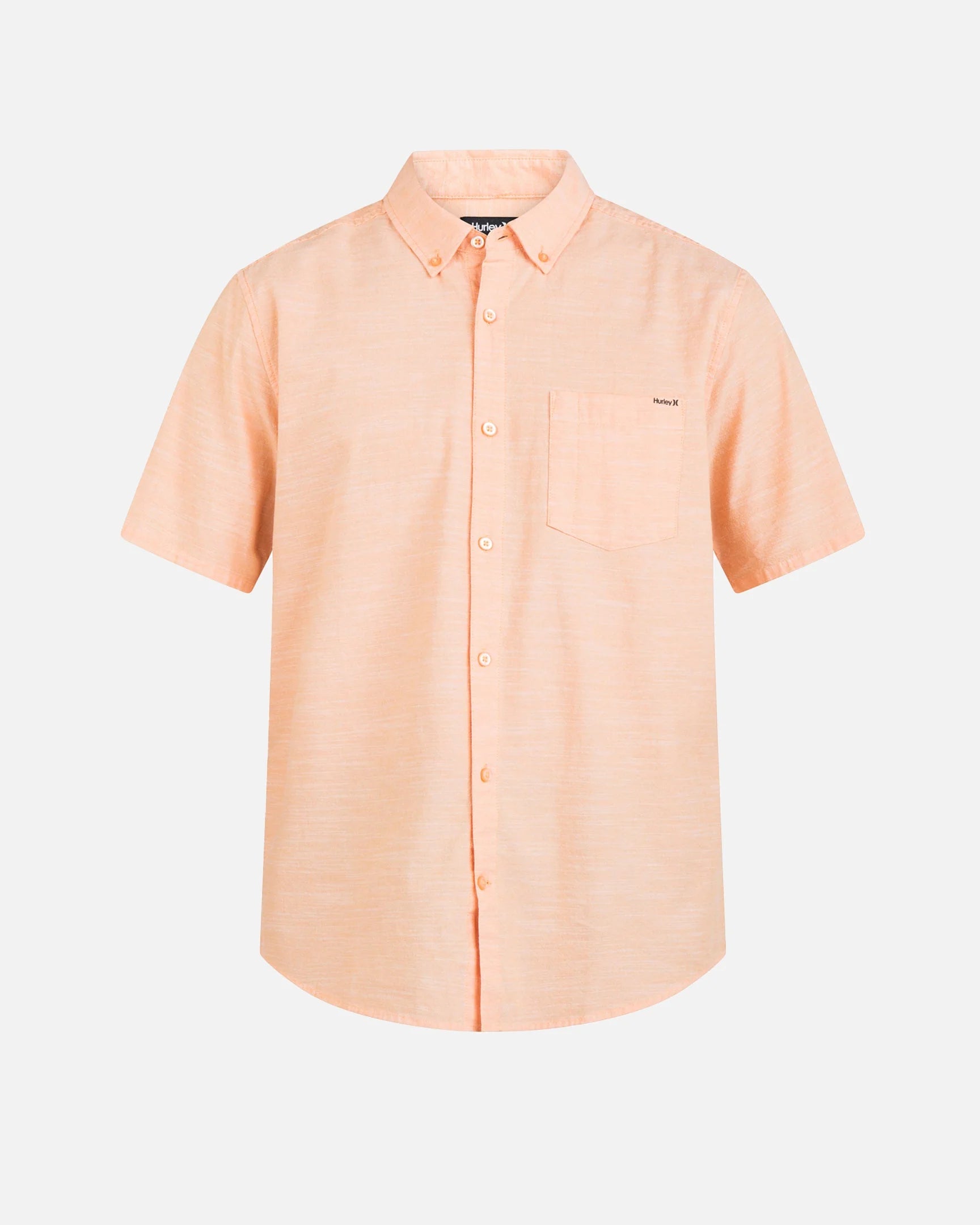 Hurley short sleeve button top down shirts