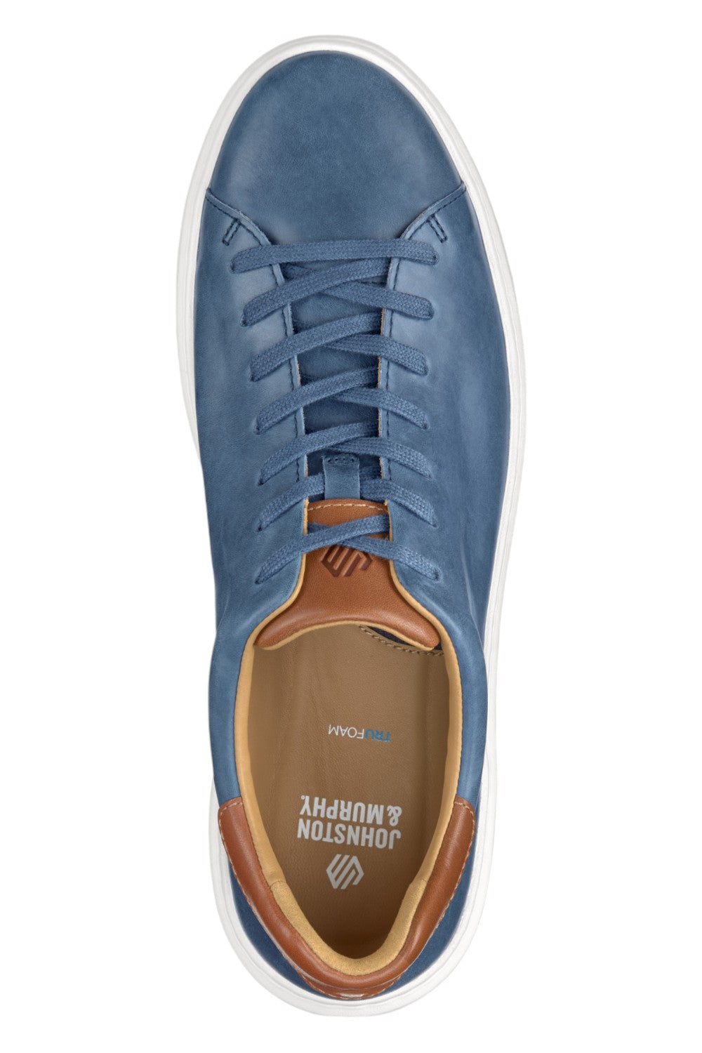 Experience superior comfort and style with Johnston & Murphy Anders Lace To Toe shoes. Crafted with full grain leather, these shoes feature a flexible, unlined construction and a molded, removable cushioned footbed for all-day comfort. The high-rebound TRUFOAM midsole provides cushioning and the rubber outsole ensures durability. Elevate your footwear game now!