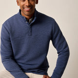This tech-forward, snap quarter-zip is made with a textured blend of recycled material that looks cool, feels cool and performs like a champ