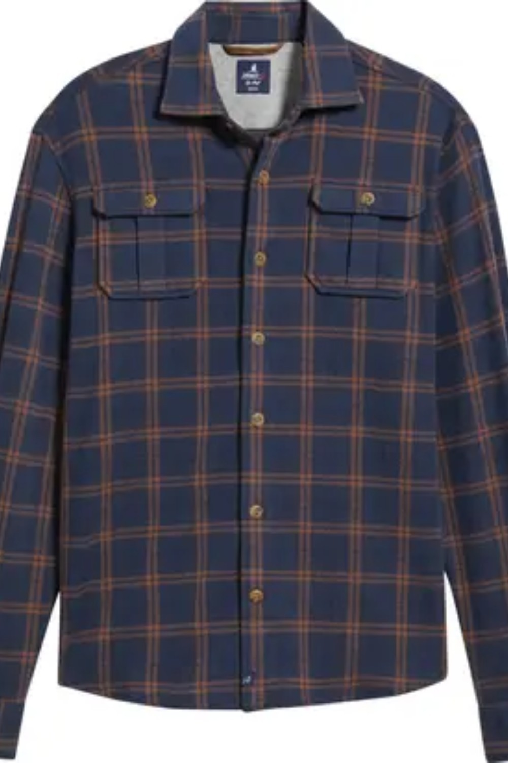 Brushed for softness and designed for warmth, this flannel button-up wears like a shirt and doubles as a jacket when the temperatures drop. A touch of silky viscose enhances the comfort, while the relaxed fit makes it easy to layer and still have room to move.