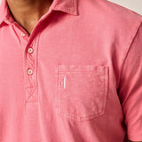 The Original 4-Button Polo is made with the same details as the one we launched the company with a couple updates. This fabric is washed for the perfect fade and extra soft feel thanks to a bit of stretch and the cut is as good today as it was in 2005.