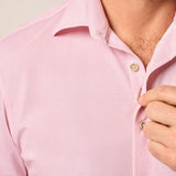 This knit button-up from our Hangin' Out Collection—which is designed to look its best untucked—is made with an incredible soft, and breathable blend of nylon and spandex. This is how you do elevated casual while staying completely comfortable.