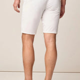 Designed like a classic Bermuda-style short with lightweight fabric and a touch of stretch, these shorts go the extra mile with a garment-dye process that gives them the perfect lived-in look.
