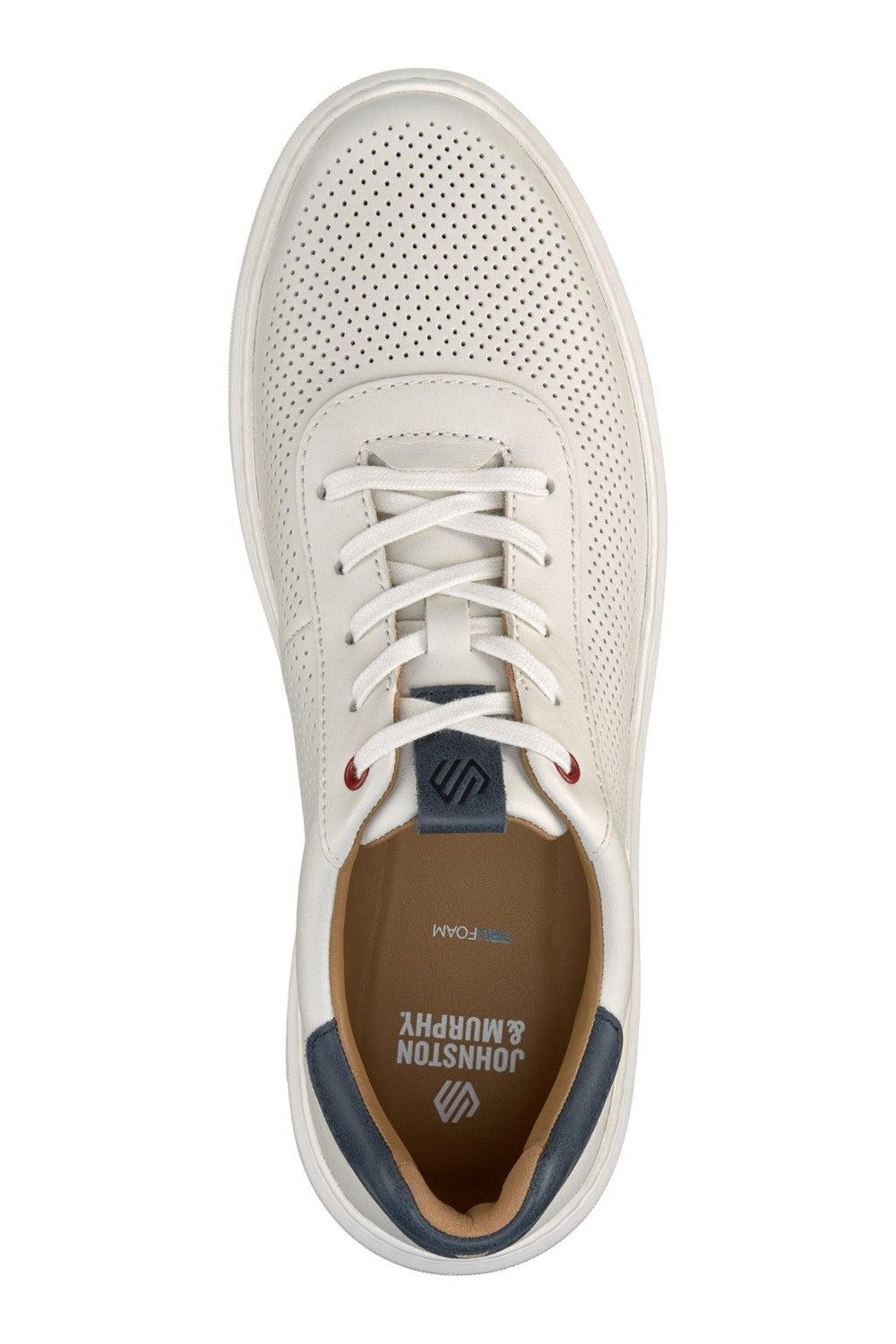 •Full grain leather upper.
•Flexible, unlined construction.
•Molded, removable cushioned TRUFOAM footbed with soft sheepskin and mesh covering.
•High-rebound, ultra-light TRUFOAM midsole for cushioning and comfort.
•Rubber outsole for traction and durability.
