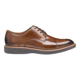 •Full grain leather uppers.
•Leather and anti-microbial polymesh lining (50% recycled).
•Linings are treated with anti-microbial protection for long-lasting wear.
•High-rebound, ultra-light TRUFOAM midsole for cushioning and comfort.
•Removable, molded footbed with memory foam.
•Flexible TRUFOAM EVA outsole with rubber pods provides lightweight, cushioned comfort.